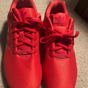 adidas flux triple red